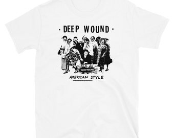 DEEP WOUND amerikansk skjorta