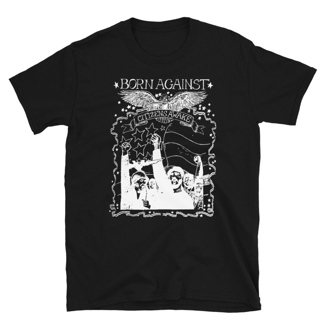 BORN AGAINST T-shirt (hardcore Band) - Etsy