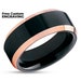 see more listings in the Rose Gold Tungsten Ring section