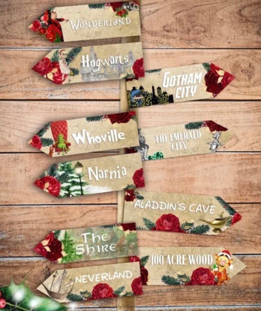 Grinch Christmas Decoration Grinch Party Arrows Christmas - Etsy