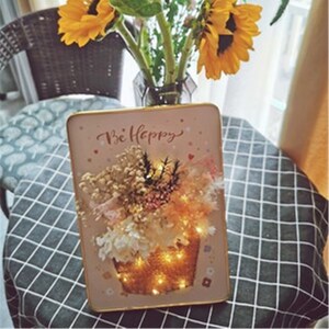 String silk painting handmade winding nail painting decorative painting eternal flower