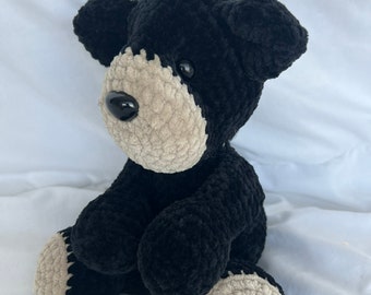 Rocky the Bear Crochet Pattern, bear crochet pattern, crochet pattern, bear, bear crochet, pattern