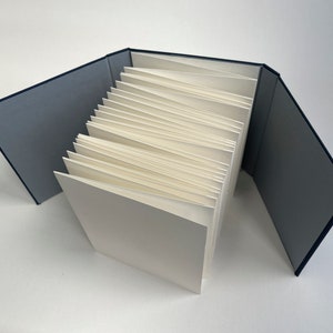 Concertina book for watercolour, photobook, sketching, scrapbook