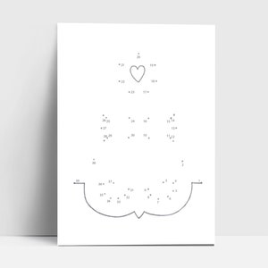 Postkarte "Anker", Punkt-zu-Punkt-Bild | Grußkarte | Postkarte | Aquarell | Norddeutsch | Kinder