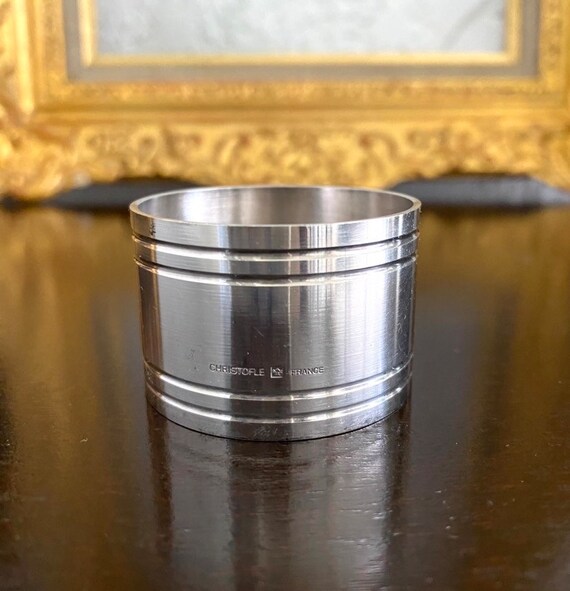 クリストフル シルバーナプキンリング 純銀 Christofle 2025年最新