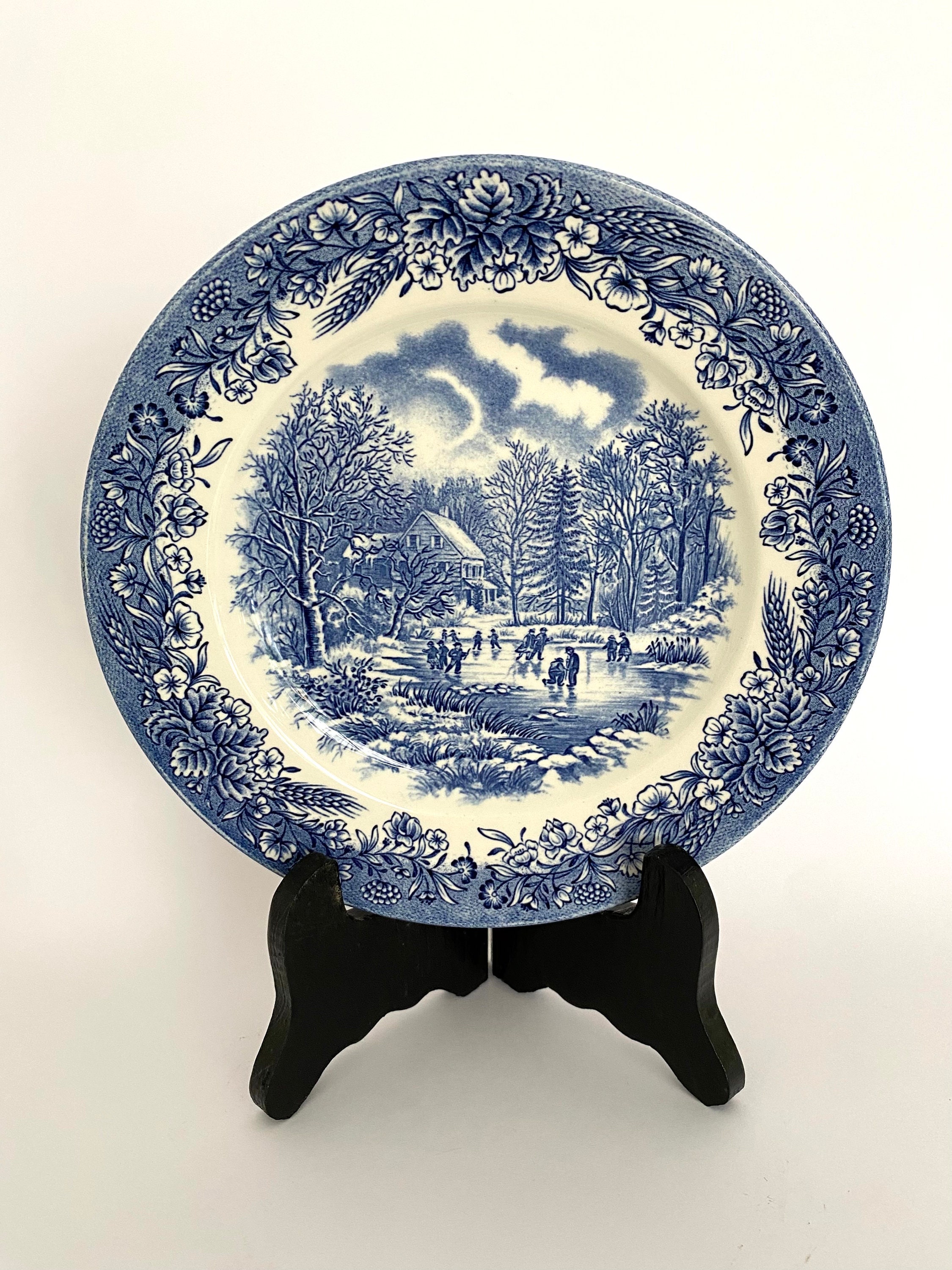 チャーチル社 ザルツブルクシリーズ プレート8枚セット 英国