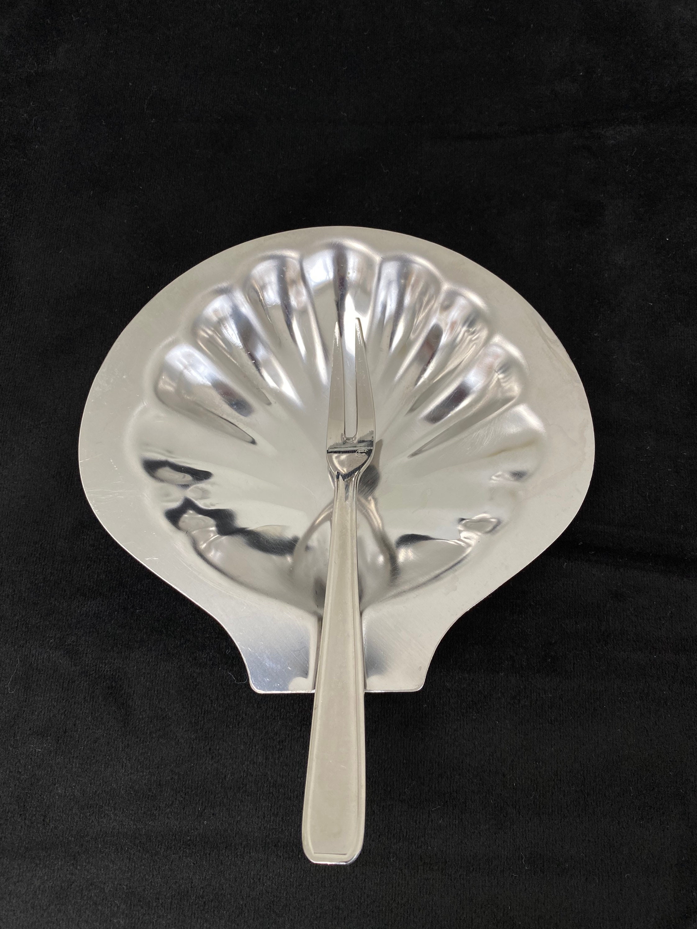 8 Petits Plats Coquillages Saint Jacques en Inox , Récipients de Service Sains Jacques, Service Frui