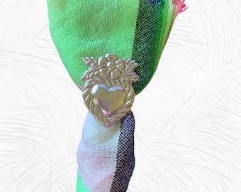 Tin Napkin Rings, Napkin Rings, Mexican Napkin Rings, Punched Tin Napkin Rings, Hojalata Handmade Napkin Rings