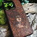 Medusa - Phone case wood laser engraved 