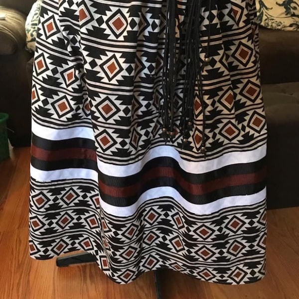 ~ Appreciation Collection ~ Modern Contemporary Ribbon Skirt with Functioning Pockets