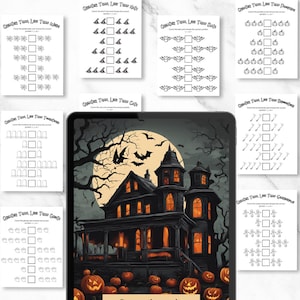 Greater Than Less Than Worksheets - Printable Math Activities for Preschool to 3rd Grade - Digital Download - Halloween Math - Coloring Math