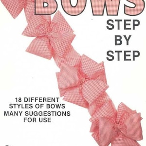 PDF Version of the Vintage How to make 18  bows