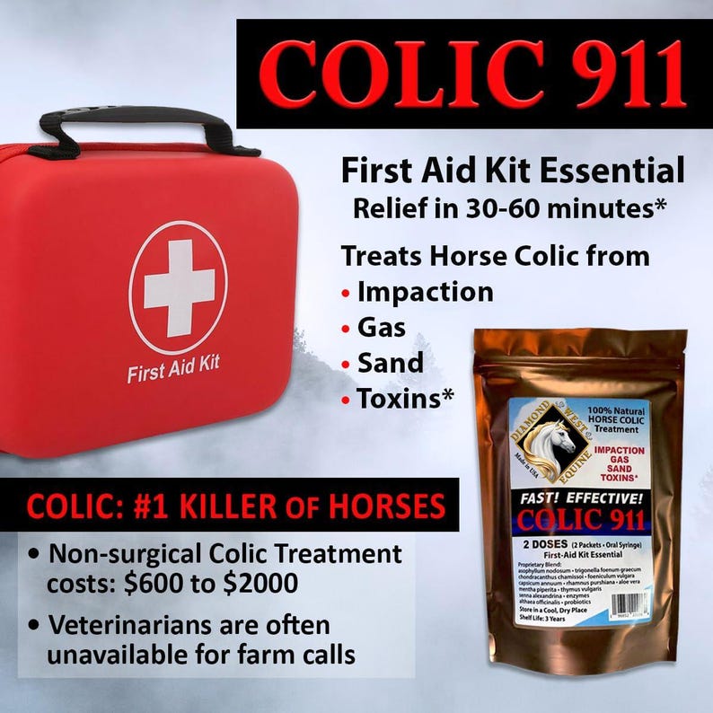 Colic 911 - TREAT HORSE COLIC in 30-60 Minutes!* Revolutionary Natural ...