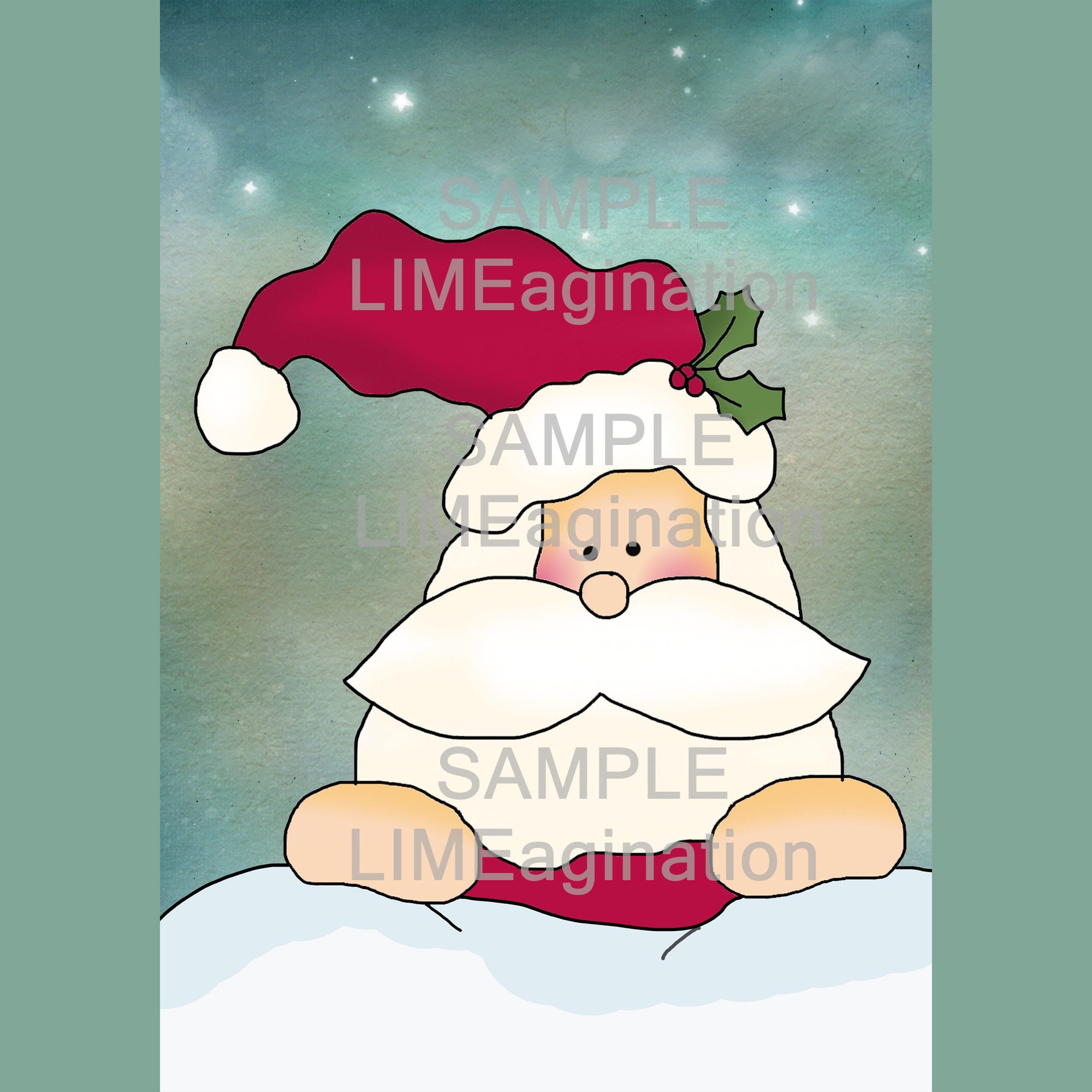 Pin the Nose on Santa Printable Game, Pin the Nose on Father Christmas ...