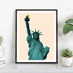Statue of Liberty | Wall Art Print Decor | New York, United States of America