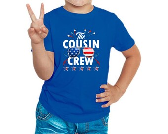 4th of July Cousin Crew Matching T-Shirts