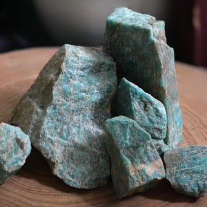AAA grade AMAZONITE from Abitibi, Quebec