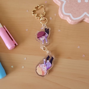 Ouran High School Host Club 1.5" Connected Acrylic Charm