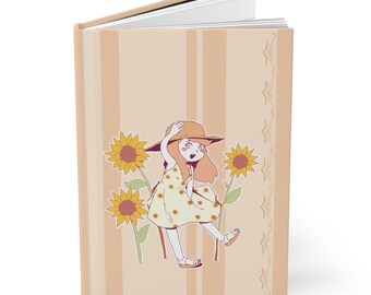 Cute Summer Hardcover Journal