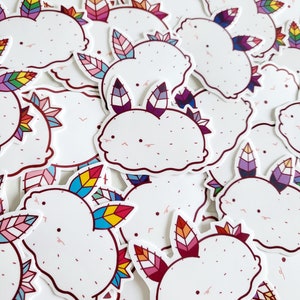 Pride Sea Bunny Stickers