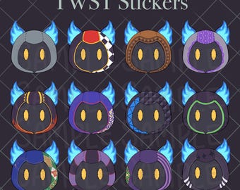 TWST Yuu Stickers