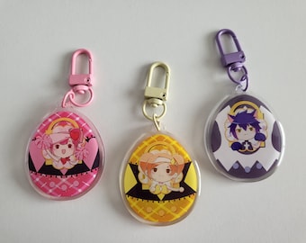 Shugo Chara Holographic Acrylic Keychains - Etsy