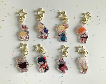 Dunmeshi Double-sided 2" Acrylic Charm