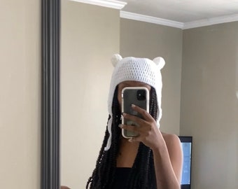 Gorro de crochet de Finn/ Finn el humano / Hora de aventuras