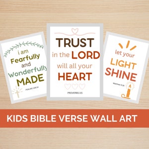 Kinder Bibel Vers Wandkunst, druckbares christliches Dekor, Schrift Wandkunst für Kinderzimmer, Sonntagsschule Druck, Kinderzimmer Wandkunst Zurück in die Schule