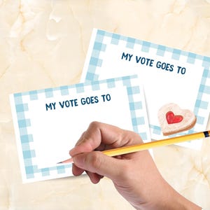 Cookie Contest Voting Bundle, Includes Ballots Sign & Awards ,Printable for PTA PTO Fundraisers Office Parties Potlucks, image 4