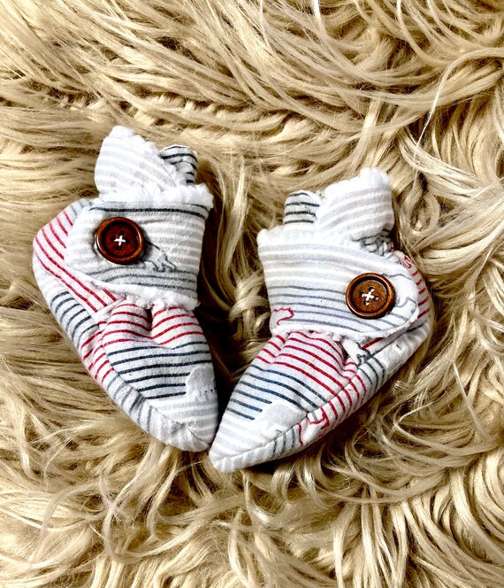 Baby sherpa booties hotsell