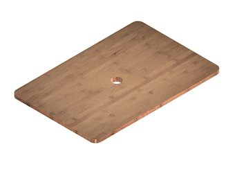 Cubierta 60x40cm para Eurobox DIY PDF Vorlage/Zeichnung mit Bemaßung