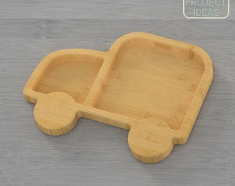 CNC Datei für Holz - Auto Servierplatte