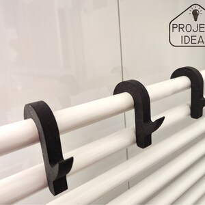 Heizkörper Hacken - CNC-Fräser & Laserschnittschablone, Vektordatei, dxf-svg-eps-stl-pdf, Schnittmuster, Plan, Modell