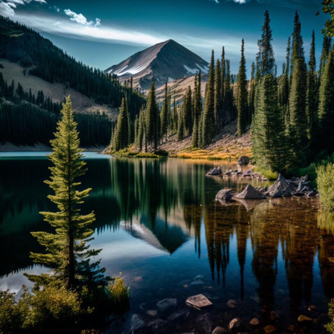Lake landscape on sale
