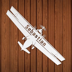 Aviation Art, Airplane Wall Art, Airplane Nursery, Baby Name Sign, Airplane Name Sign, Boy Room Decor, Vintage Airplane Art, Boy Nursery