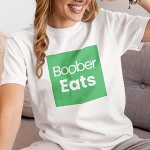 Boober Eats, Funny Breastfeeding T-Shirt, New Mom Gift, Baby Shower Gift, Brewing Co Shirt, Mamas Boobery T-Shirt, Breastfeeding Brewery Tee