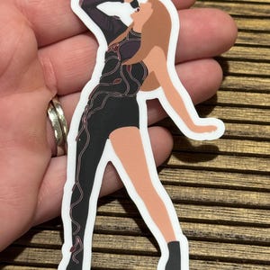 Pop Star | Lyrics | Laptop & Water Bottle Stickers | Kindle Stickers