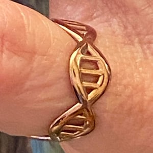 3D Model STL File DNA Ring Digital Download