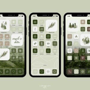 Forest Icon Set, 3000 Icons With Bonus Wallpapers and Widgets, 500 ...