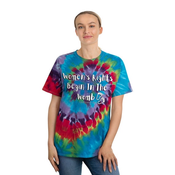 Women's Rights Begin In The Womb Pro Life T-Shirt Women's Rights Begin In The Womb Pro Life T-Shirt