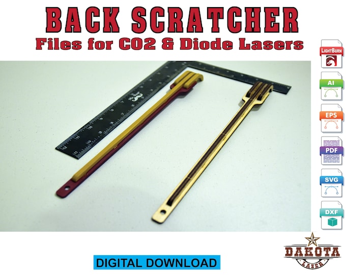 Back Scratcher Laser Files