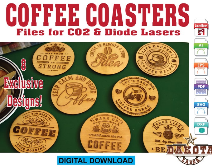 Coffee Themed Coasters