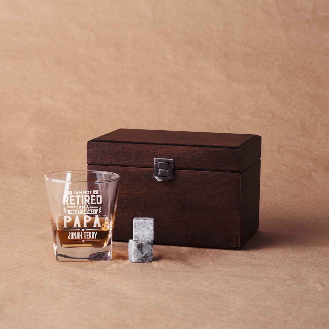 Personalized Whiskey Glass Set - Engraved Glasses and Customizable ...