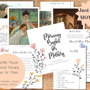 Charlotte Mason Morning Time for Moms | Mother Culture Challenge