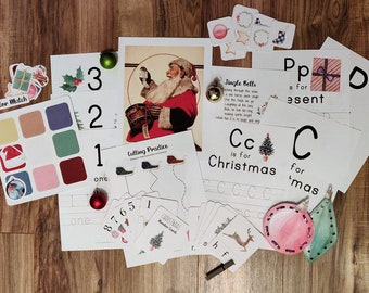 Preschool Christmas Unit   |   Charlotte Mason Inspired Preschool Christmas Activities