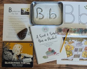 DIGITAL - A Sweet & Simple Year in Preschool - Full-Year Charlotte Mason-Inspired Curriculum
