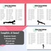 30 Day Fitness Challenge | Exercise Tracker Printable | Home Workout ...