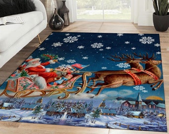 Top Carpenter Christmas Tree with Lights Area Rug Carpet 7x5 Light Weight Polyester for Dining Bedroom Top Carpenter Christmas Tree with Lights Area Rug Carpet 7x5 Light Weight Polyester for Dining Bedroom