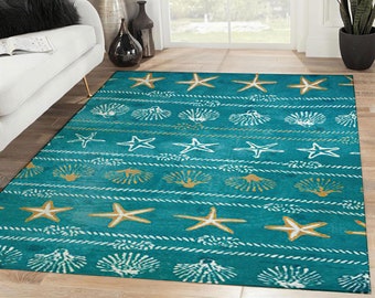 92 cm ALAZA Nautical Anchor Starfish Seashell Watercolor Round Area Rug for Living Room Bedroom 3' Diameter 92 cm ALAZA Nautical Anchor Starfish Seashell Watercolor Round Area Rug for Living Room Bedroom 3' Diameter